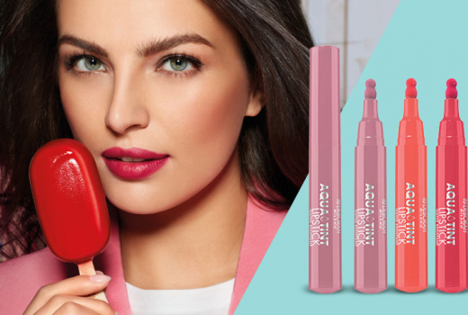 Meet Deborah Milano’s Aqua Tint Lipstick: Intense Color Meets Weightless Comfort