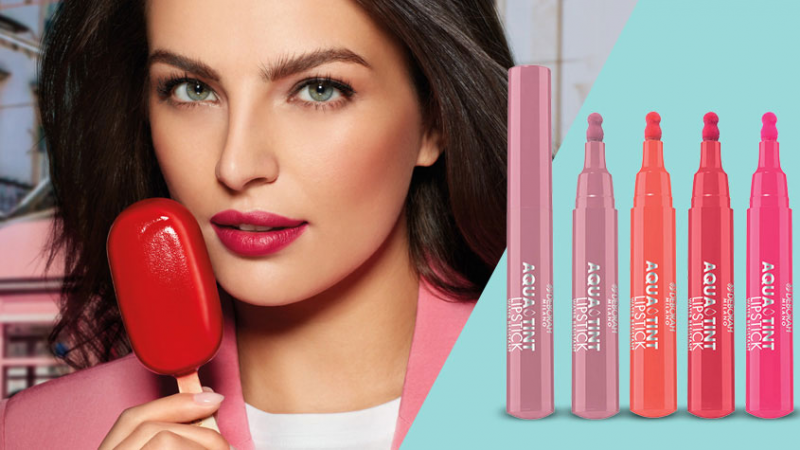 Meet Deborah Milano’s Aqua Tint Lipstick: Intense Color Meets Weightless Comfort