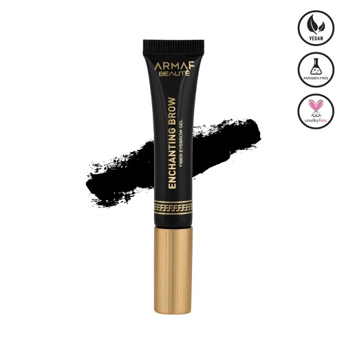 ARMAF BEAUTE ENCHANTING BROW: FIBER EYEBROW GEL - EBONY