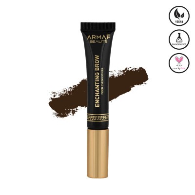 ARMAF BEAUTE ENCHANTING BROW: FIBER EYEBROW GEL - DARK BROWN