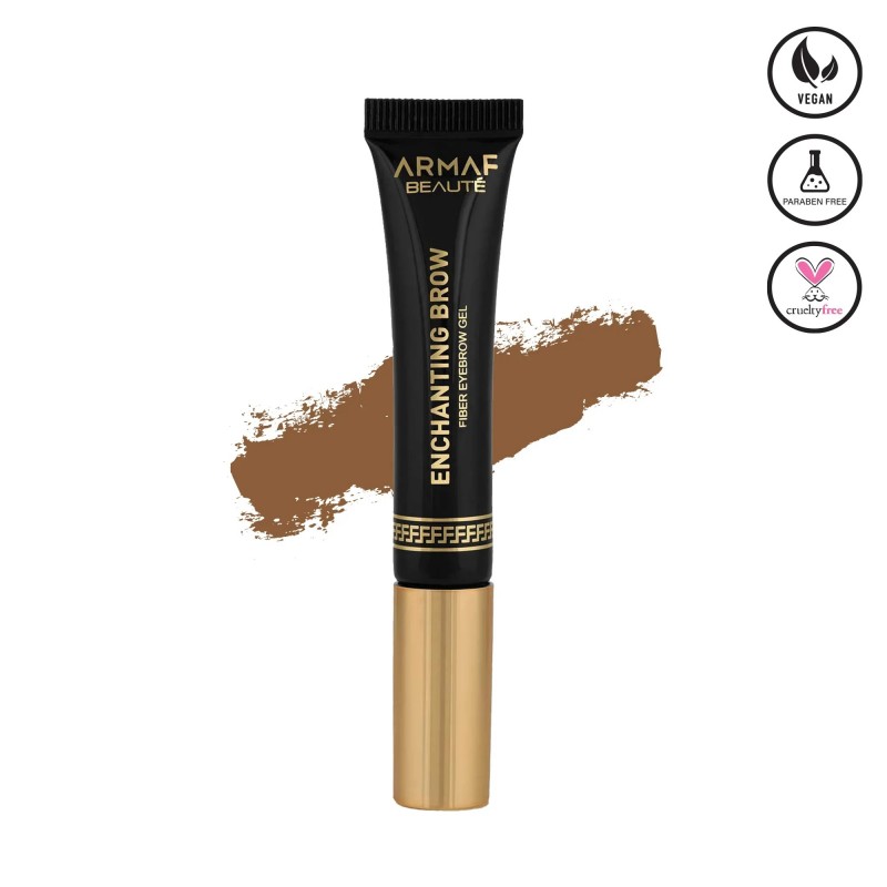 ARMAF BEAUTE ENCHANTING BROW: FIBER EYEBROW GEL - BROWN