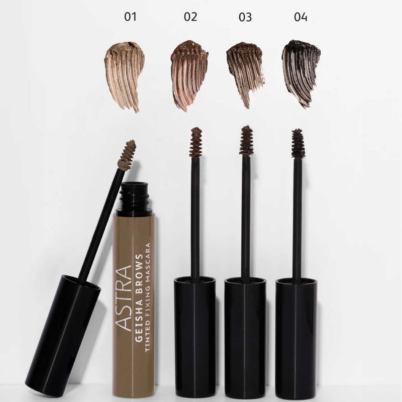 ASTRA GEISHA BROWS TINTED FIXING MASCARA