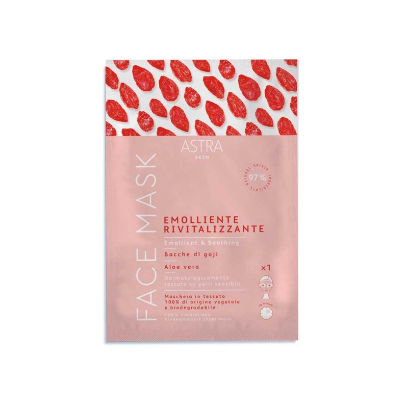 Revitalizing emollient face mask