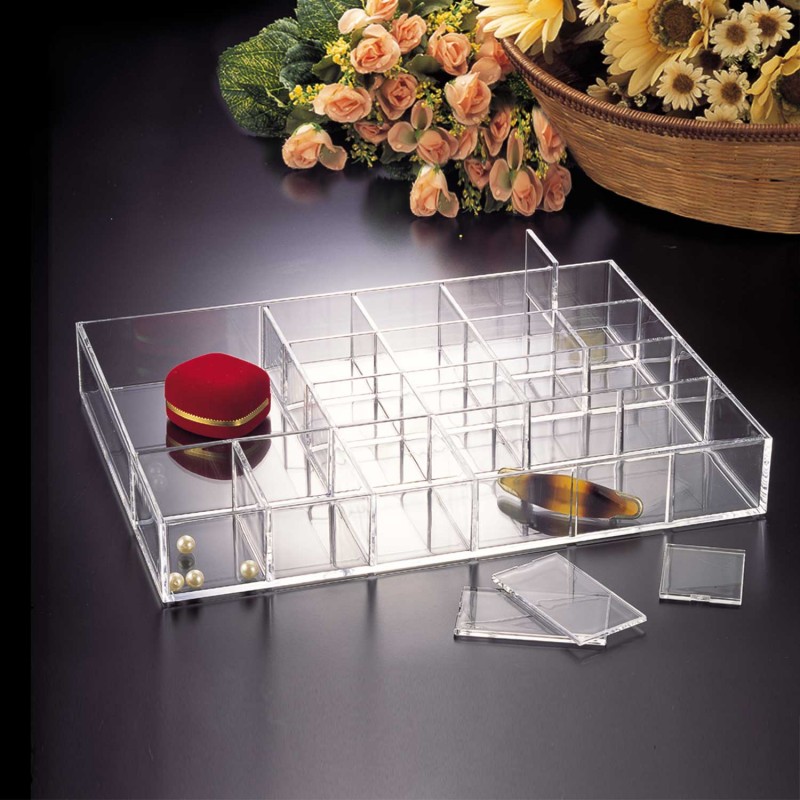 JEWELLRY TRAY WITH REMOVABLE DIVIDER LARGE F1298