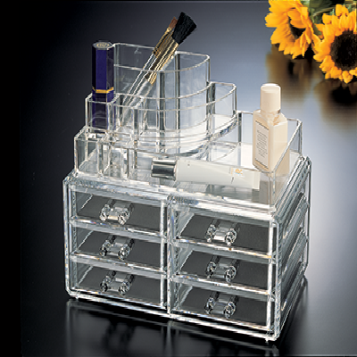 3-Step Cosmetics Organizer w/ 6-Drawer