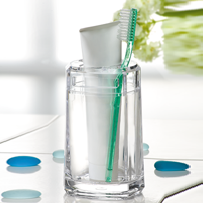 Aqua Tooth Brush & Paste Holder- Medium