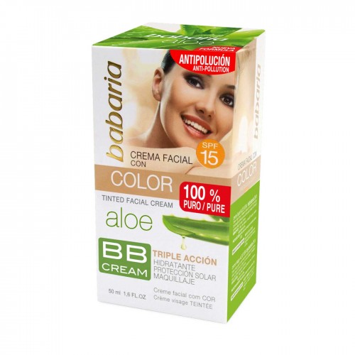Face Cream SPF15 + Aloe Vera Tinted BB Cream