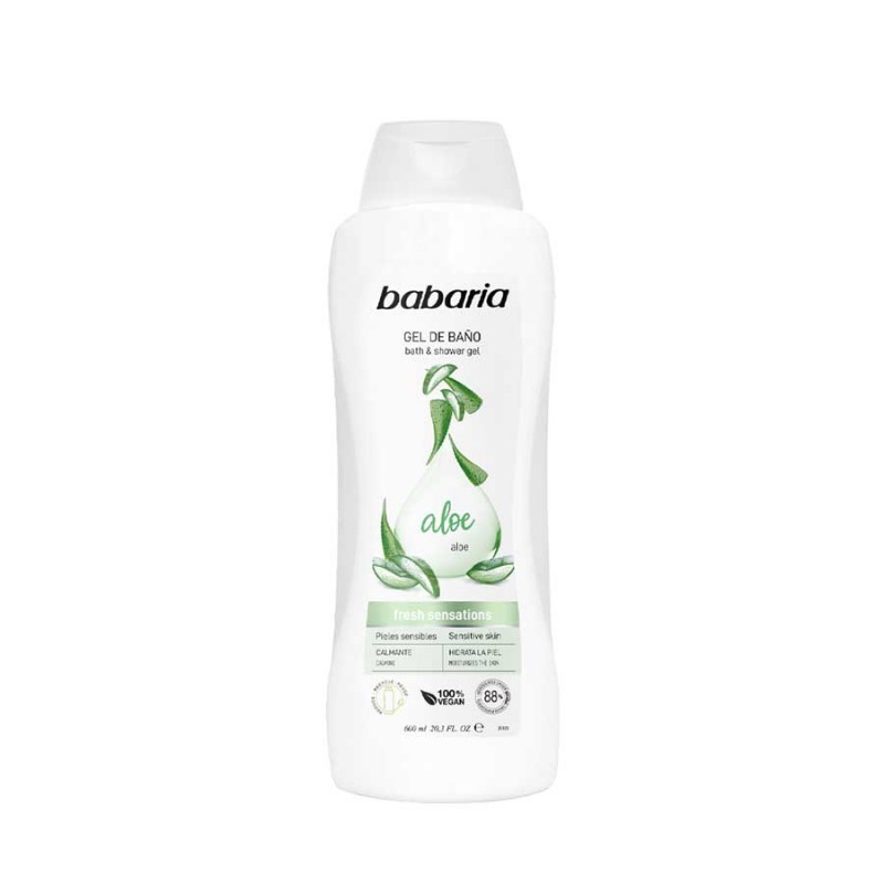 BABARIA ALOE BATH GEL -600ML