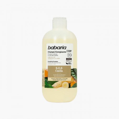 BABARIA ENERGIZING SHAMPOO S.O.S HAIR CAIDA