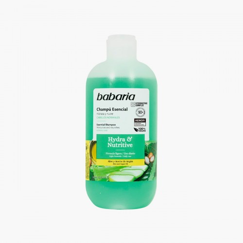 BABARIA ESSENTIAL SHAMPOO MOISTURISES & NOURISHES 500ML