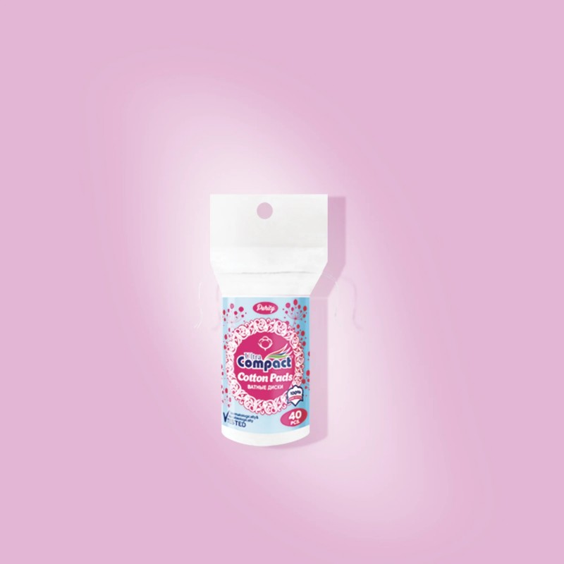 Ultra Compact Cotton Pads 40 pcs