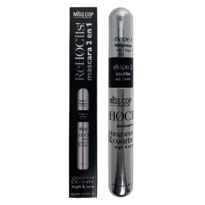 MISS COP 2 in 1 BLACK MASCARA - REHOCILS