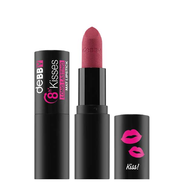 DEBBY 8h KISSES long lasting MAT LIPSTICK