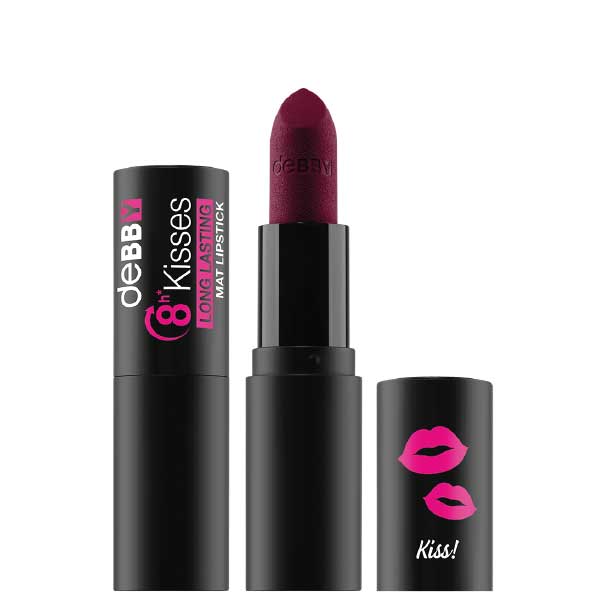 DEBBY 8h KISSES long lasting MAT LIPSTICK