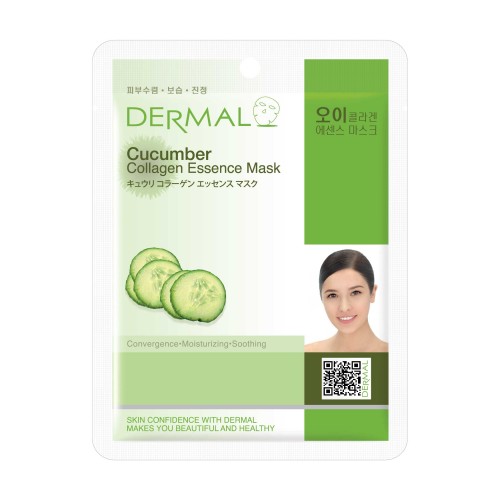 DERMAL FACE MASK -CUCUMBER -020