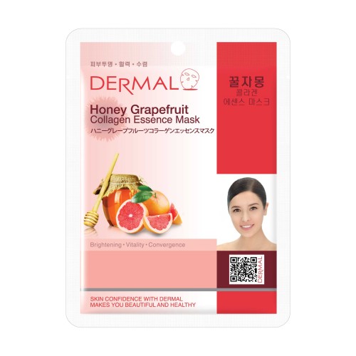 DERMAL FACE MASK -HONEY GRAPEFRUIT-034