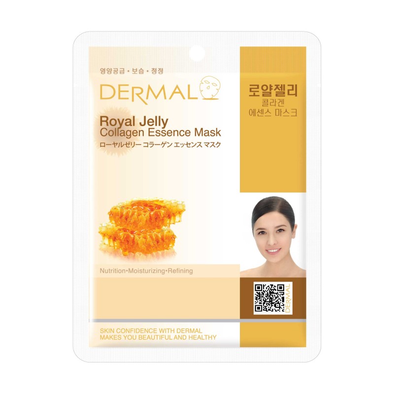 DERMAL FACE MASK -ROYAL JELLY-002