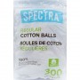 SPECTRA COTTON BALLS 300 PCS