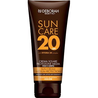DEBORAH SOLAR CREAM SPF 20 MEDIUM FACE & BODY PROTECTION