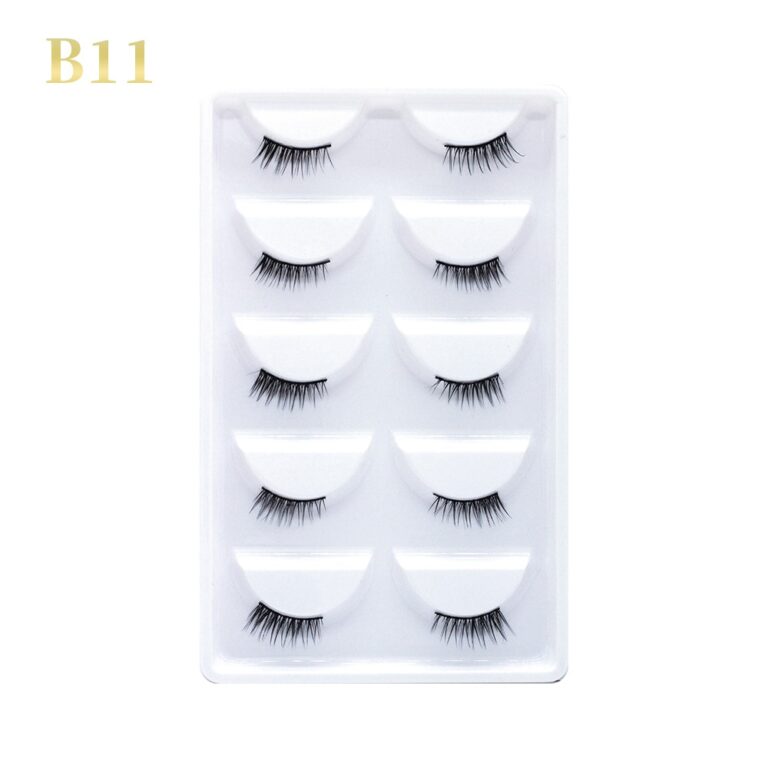 GLORIA BEAUTY FLAWLESS EYELASHES 5 PCS SET