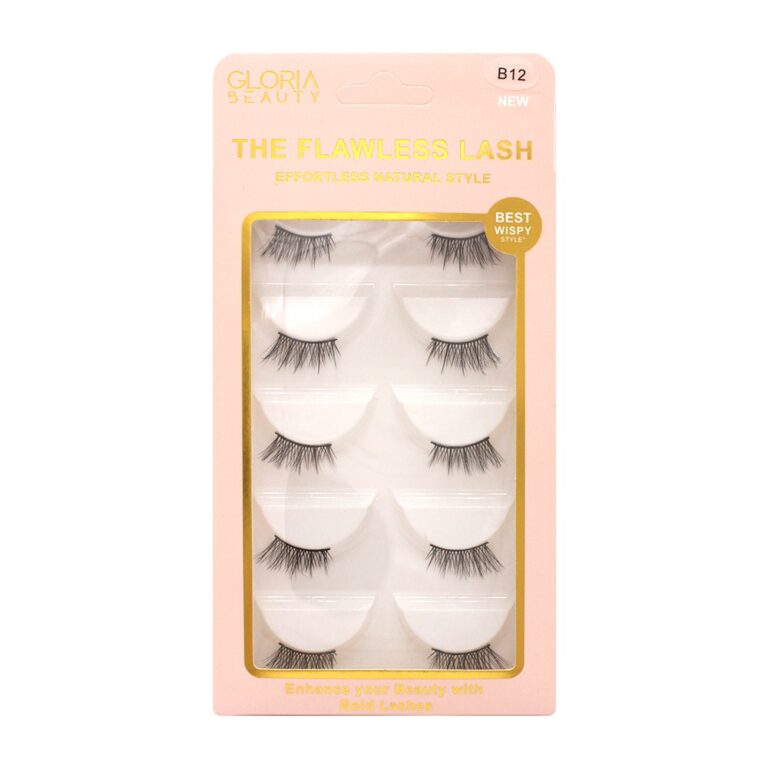 GLORIA BEAUTY FLAWLESS EYELASHES 5 PCS SET