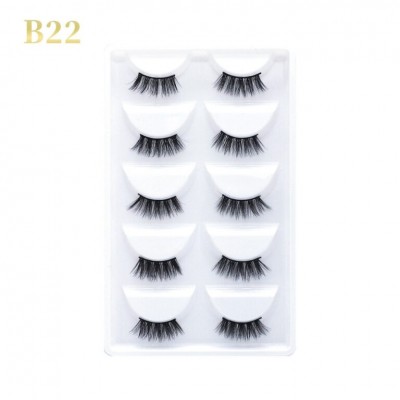 GLORIA BEAUTY FLAWLESS EYELASHES 5 PCS SET