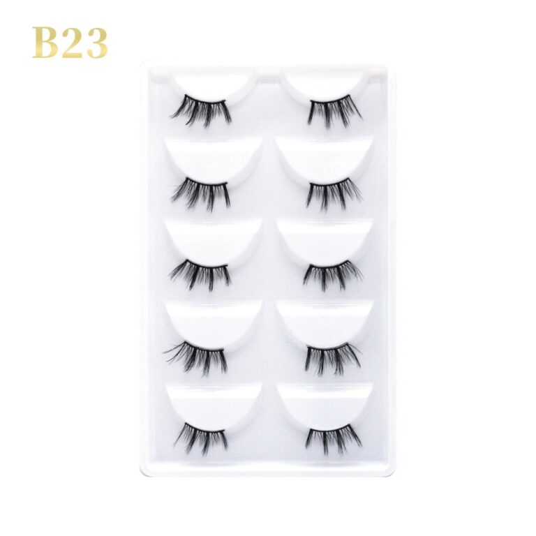 GLORIA BEAUTY FLAWLESS EYELASHES 5 PCS SET