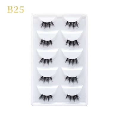 GLORIA BEAUTY FLAWLESS EYELASHES 5 PCS SET