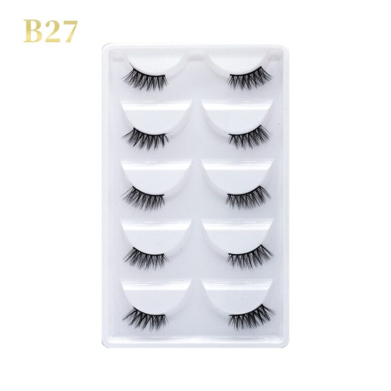GLORIA BEAUTY FLAWLESS EYELASHES 5 PCS SET