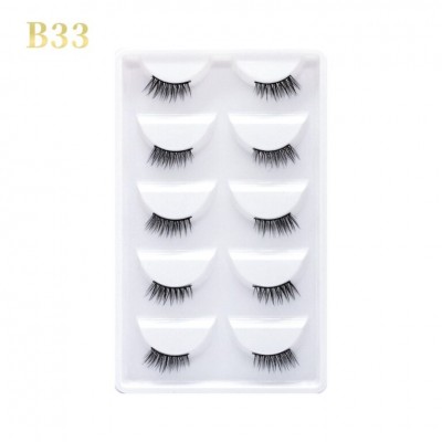 GLORIA BEAUTY FLAWLESS EYELASHES 5 PCS SET