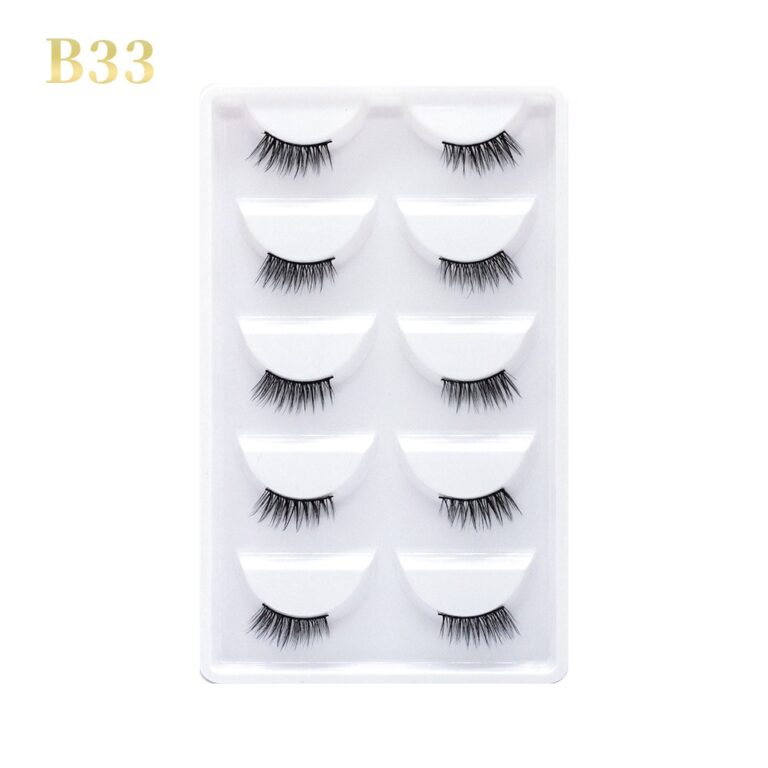 GLORIA BEAUTY FLAWLESS EYELASHES 5 PCS SET
