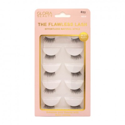 GLORIA BEAUTY FLAWLESS EYELASHES 5 PCS SET