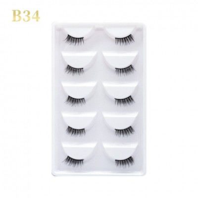 GLORIA BEAUTY FLAWLESS EYELASHES 5 PCS SET