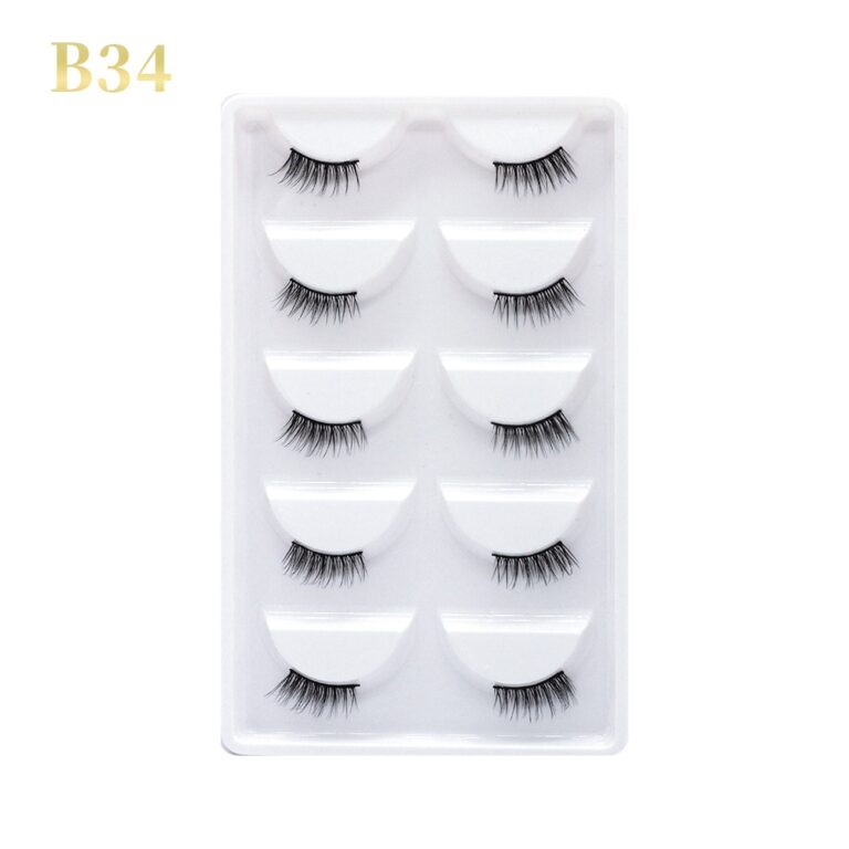 GLORIA BEAUTY FLAWLESS EYELASHES 5 PCS SET