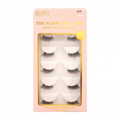 GLORIA BEAUTY FLAWLESS EYELASHES 5 PCS SET
