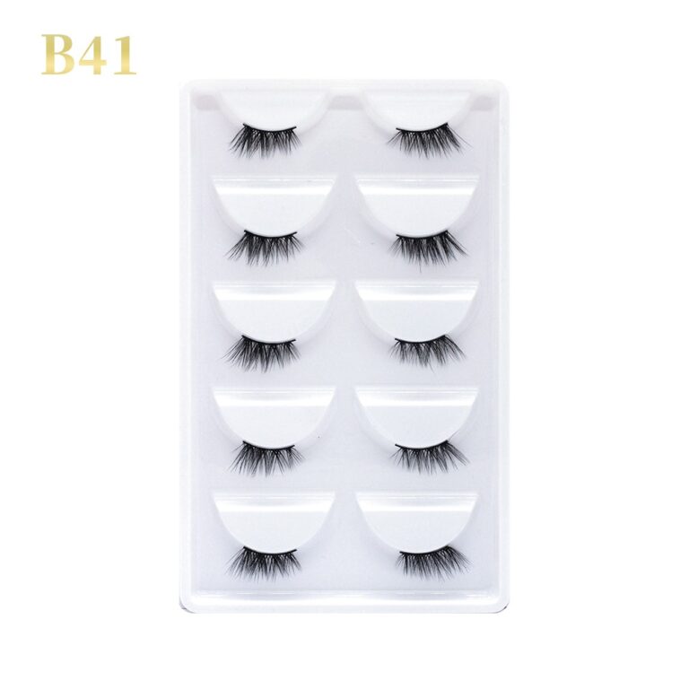 GLORIA BEAUTY FLAWLESS EYELASHES 5 PCS SET