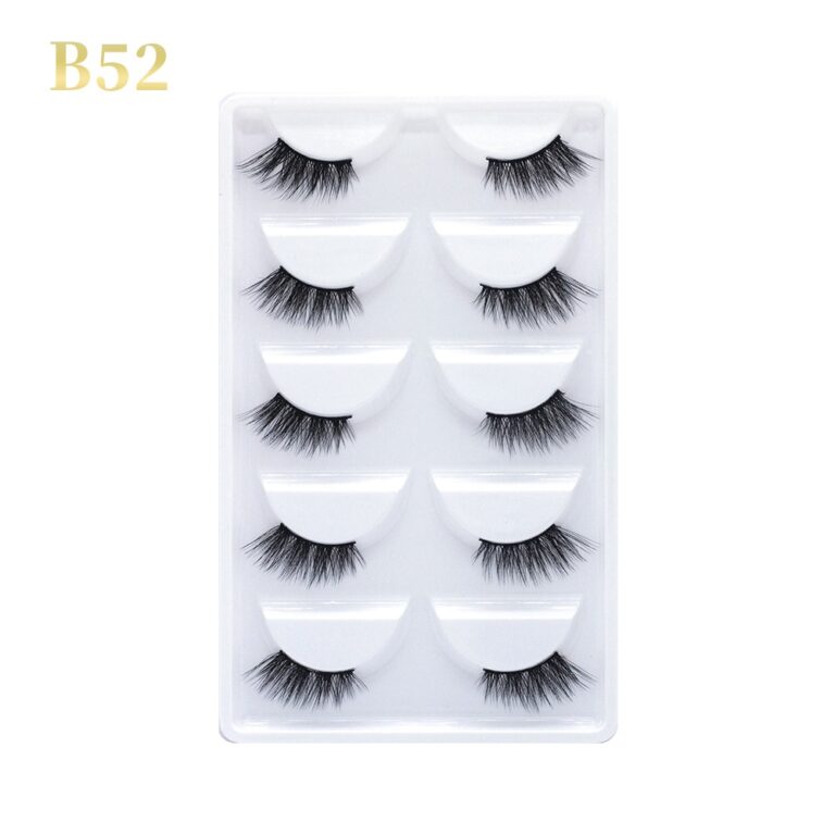 GLORIA BEAUTY FLAWLESS EYELASHES 5 PCS SET