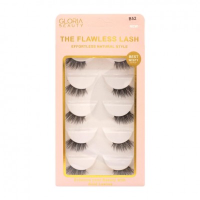 GLORIA BEAUTY FLAWLESS EYELASHES 5 PCS SET