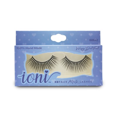 IONI 3D FAUX MINK LASHES- WISPY DOLL FULL
