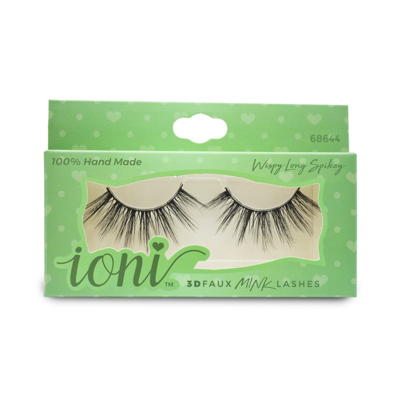 IONI 3D FAUX MINK LASHES- WISPY LONG SPIKEY