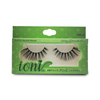 IONI 3D FAUX MINK LASHES- WISPY DRAMATIC FLARE