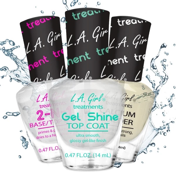 Nail Treatment-Base Coat, Top Coat, Nail Strengthen & Repair