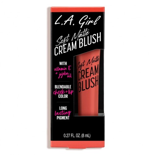 LA GIRL SOFT MATTE CREAM BLUSH -  hot shot