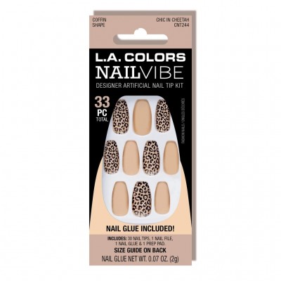 L A COLORS NAIL VIBE DESIGNER ARTIFICIAL NAIL TIP