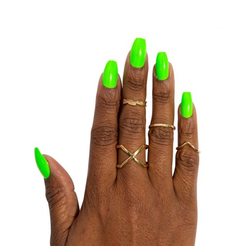 LA COLOR NAIL FRILL NEON ARTIFICIAL NAIL TIP