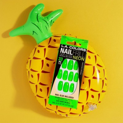 LA COLOR NAIL FRILL NEON ARTIFICIAL NAIL TIP