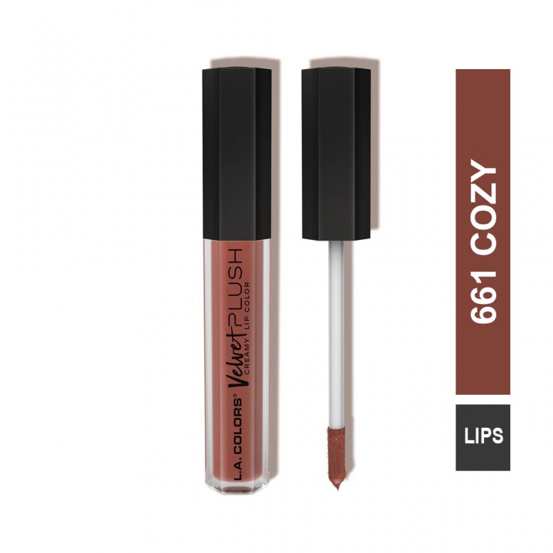L A COLORS VELVET PLUSH CREAMY LIP COLOR