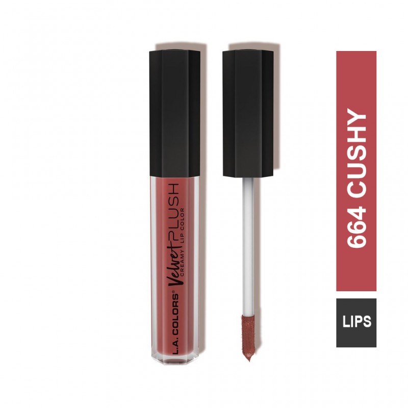 L A COLORS VELVET PLUSH CREAMY LIP COLOR