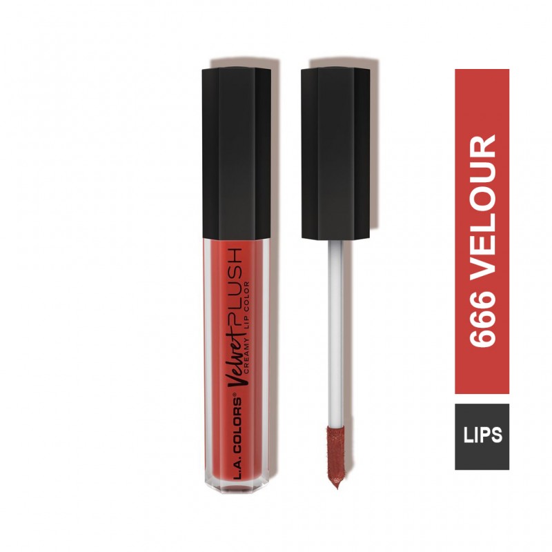 L A COLORS VELVET PLUSH CREAMY LIP COLOR