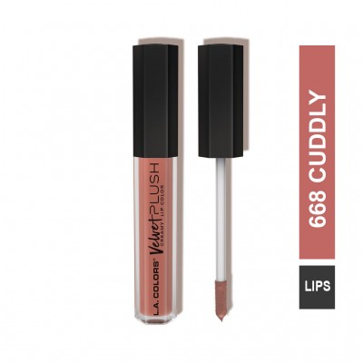 L A COLORS VELVET PLUSH CREAMY LIP COLOR